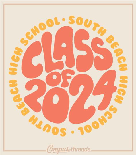 Retro Senior Shirts, Class Shirt Ideas Freshmen, Class Shirts High School, School Alumni Shirt Ideas, Junior Year High School Shirt Ideas, High School T-shirts, Class Shirt Ideas Sophomore, Fun School Shirt Designs, Cute Class Shirts