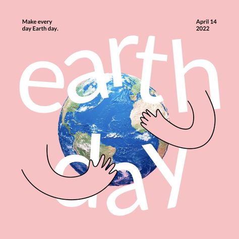 Eco Friendly Design Graphic, Entrepreneurship Poster, Announcement Instagram Post, Template For Instagram Post, Earth Day Celebration, Template For Social Media, For Instagram Post, Earth Logo, Earth Day Posters