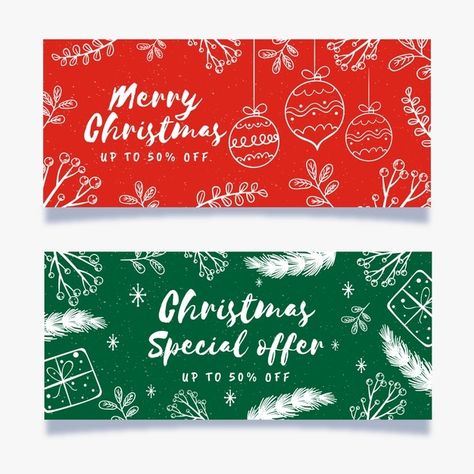 Hampers Natal Idea, Christmas Illustration Design, Hand Drawn Christmas, Christmas Kiss, Christmas Illustrations, Christmas Graphics, Christmas Banners, Sale Banner, Boxing Day