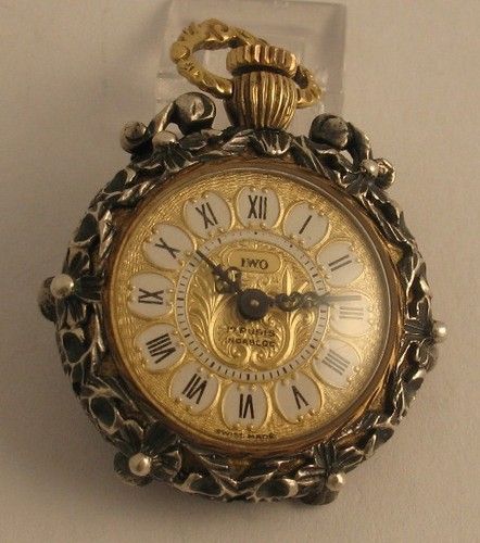 Antique Iwo Rose Diamond Ruby Enamel 18K 17J Pocket Pendant Swiss Watch Old Pocket Watches, Antique Pocket Watch, Rose Diamond, Pendant Watch, Antique Watch, Pocket Watch Antique, Old Clocks, Fob Watch, Vintage Pocket Watch