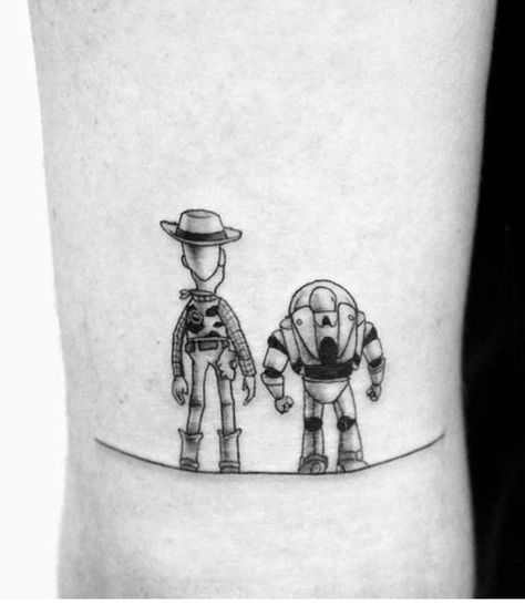 tattoos Disney Childhood Toy Story Tattoo, Cartoon Character Pictures, Memorial Tattoos, Cartoon Tattoos, Good Old Days, Old Days, Old Cartoons, Tattoo Designs Men, The Good Old Days