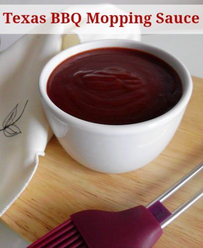 Texas BBQ Mopping Sauce | www.happyhealthymotivated.com Mopping Sauce, Bbq Smoker Recipes, Mop Sauce, Homemade Bbq Sauce Recipe, Barbecue Sauce Recipes, Texas Bbq, Barbeque Sauce, Bbq Sauce Recipe, Homemade Bbq