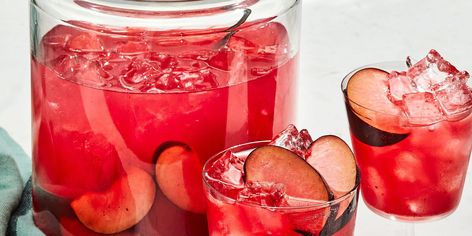 Large Batch Drinks Non Alcoholic, Big Batch Non Alcoholic Drinks For Parties, None Alcoholic Punch, Blackberry Punch Non Alcoholic, Birthday Punch Recipes Non Alcoholic, Large Batch Mocktail Recipe, Mocktail Punch Recipes, Mocktails Non Alcoholic Big Batch, Non Alcoholic Party Punch