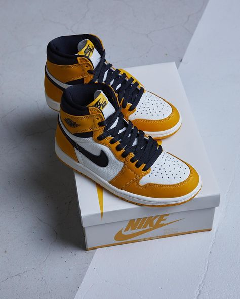 Air Jordan 1 Yellow, Jordan 1 Yellow, Jordan 1 High Og, Yellow Ochre, Nike Vintage, Air Jordan 1 Retro High, Air Jordan 1 Retro, Jordan 1 Retro High, Jordan 1 Retro