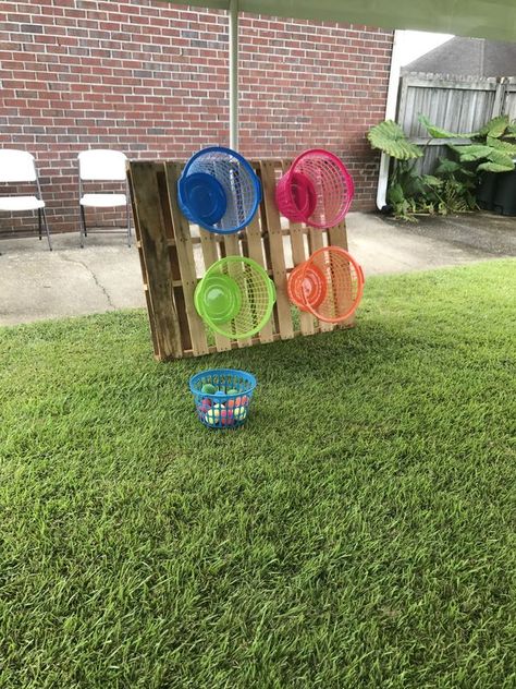 HK Crafts Kid Friendly Backyard, Diy Kids Playground, Outdoor Kids Play Area, Preschool Playground, Kids Backyard Playground, Play Area Backyard, Outdoor Play Spaces, Backyard Kids Play Area, Pineapple Birthday