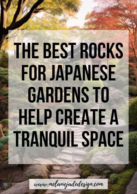 The Best Rocks for Japanese Gardens to Help Create a Tranquil Space - Melanie Jade Design Japanese Rock Garden Landscaping, Japanese Outdoor Lighting, Small Japanese Garden Ideas, Meditation Gardens, Diy Japanese Garden, Outdoor Zen Garden, Japanese Images, Japanese Maple Garden, Conifer Garden