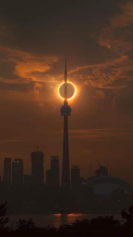 Solar Eclipse 2024: Stunning Pictures From World Solar Eclipse Photography, Solar Eclipse Photo, Eclipse Photography, Sky Gazing, 2024 Eclipse, Partial Eclipse, Solar Eclipses, Nature Tour, Canada Destinations