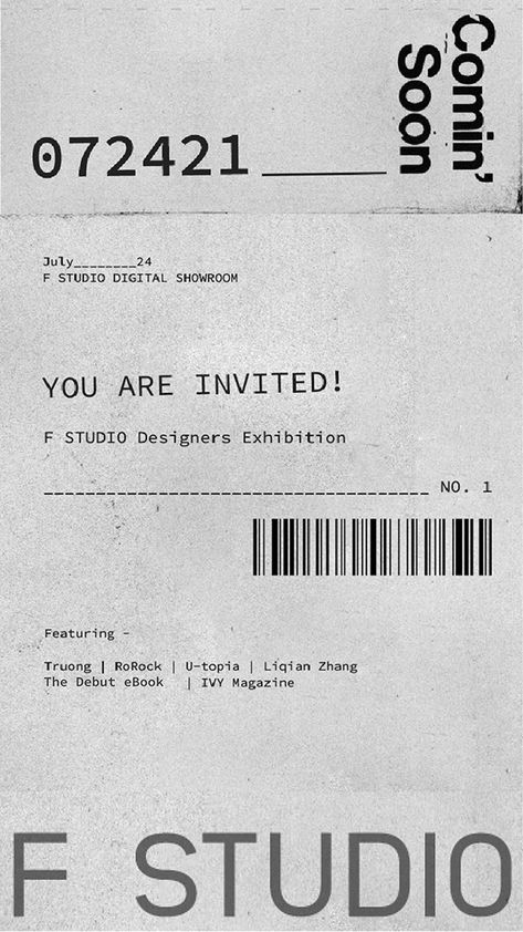 Digital Fashion Showroom | F STUDIO on Behance Fashion Exhibition Invite Design, Fashion Invitation Design, Exhibition Invitation Design, Fashion Event Invitation, Fashion Week Invitation, Exhibition Invitation, Fashion Invitation, Event Invitation Design, Virtual Showroom