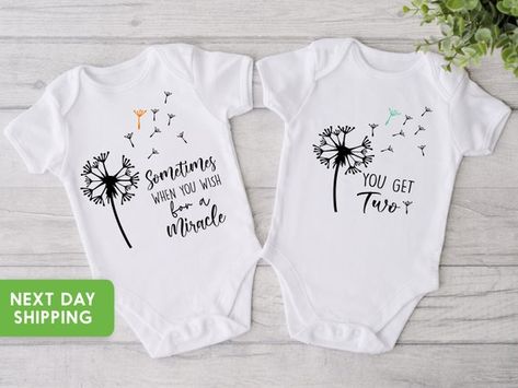 Twin Onesies®twin Baby Shirt Twins Baby Gift Twin Mom Gift - Etsy Twin Baby Clothes, Twin Onesies, Twin Baby Gifts, Twin Baby Boys, Twins Gift, Twin Shirts, Twins Baby, Cute Twins, Twins Baby Shower