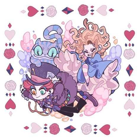 Alice In Wonderland 2010, Alice In Wonderland Fanart, Yuumei Art, Princesas Disney Anime, Alice In Wonderland Aesthetic, 강아지 그림, 카드 디자인, Art Disney, Arte Sketchbook