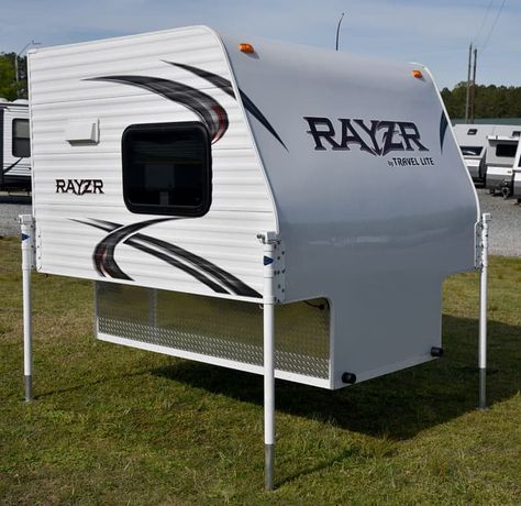 2016 Rayzr FB Review - Truck Camper Magazine Short Bed Truck Camper, Small Truck Camper, Cabover Camper, Truck Bed Trailer, Truck Camper Shells, Kangoo Camper, Glamper Camper, Diy Camper Trailer, Cargo Trailer Camper