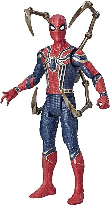 Iron Spider Costume, Iron Spider Suit, Avengers Toys, Spiderman Action Figure, Superhero Toys, Superhero Fashion, Marvel Figure, Iron Spider, Marvel Action Figures