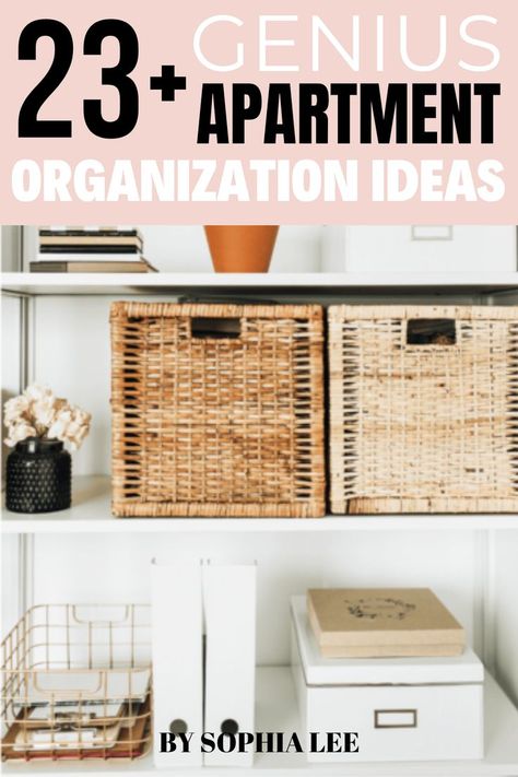 Wow. I am moving into an apartment this fall and I am so excited to get it all organized and put together after reading this post. There are so many good ideas, I could order it all!! Moving Into An Apartment, Apartment Organization Ideas, Studio Apartment Organization, Good Apartment, Apartment Bathroom Organization, Apartment Hacks Organizing, Apartment Organization Diy, Apartment Closet Organization, Small Apartment Hacks