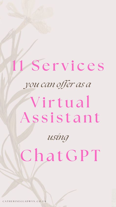 Did you know there are many ways you can earn money from AI and ChatGPT? Here are just 11 ways you can make money as a Virtual Assistant using this brilliant software so you can be one step closer to making money from home. Click the link in my bio to read my worldwide selling starter guide for all you need to know about starting a Virtual Assistant business! Virtual Assistant Packages, Become A Virtual Assistant, Transaction Coordinator, Computer Tricks, Making Money From Home, Insta Bio, Employee Training, Virtual Assistant Business, How To Earn Money