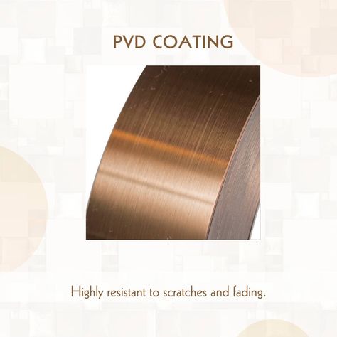 PVD ( Physical Vapour Deposition ) coatings have emerged as a significant factor in interior design, providing a variety of finishes and colors that enhance aesthetics. Whether enhancing furniture, architectural components, or decorative pieces, PVD coatings introduce sophistication and resilience to indoor environments. A luxurious piece of furniture adorned with timeless elegance and metallic effects is ideal for PVD coating. Classic gold and silver radiate regal allure, whereas rose gold ... Bronze Paint, Pvd Coating, Classic Gold, Gold And Silver, Luxury Hotel, Decorative Pieces, Timeless Elegance, Rose Gold, Interior Design