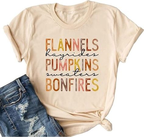 Best Graphic Tees for Fall Halloween Tops, Graphic Shirts Women, Fall Graphic, Halloween Top, Autumn Thanksgiving, T Shirt Transfers, Fall Hoodies, Pumpkin Shirt, Thanksgiving Shirts