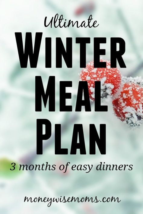 Winter Meal Plan, Winter Party Foods, Recipes For 2, Meal Planning Board, Peppermint Recipes, Monthly Menu, Plane Food, Meal Planning Menus, Monthly Meal Planning