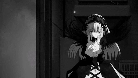 Anime Battle, Rozen Maiden, Anime Goth, Peach Pit, Animated Banners, Anime Gifs, Banner Gif, Anime Pixel Art, Gothic Anime