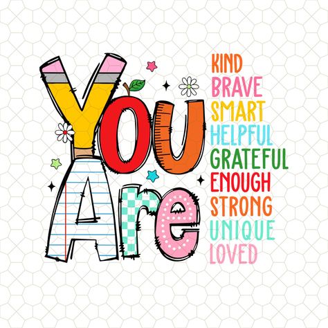 Welcome Back To School Art And Craft, I Had The Best Day With You Today Classroom, Teacher Affirmations Encouragement, Classroom Quotes For Kids, Welcome Back Images, Back To School Motivation, Kindness Words, School Counselor Quotes, You Are Quotes