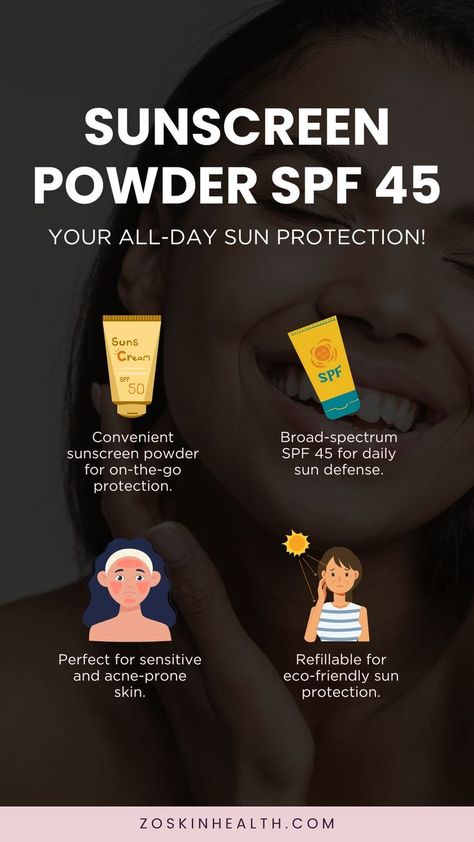 Shield your skin from harmful rays with ZO’s Sunscreen Powder, SPF 45. Discover the benefits! 🌞 Sunscreen Powder, Sunscreen For Sensitive Skin, Best Sunscreens, Beauty Guide, Sun Cream, Broad Spectrum Sunscreen, Youthful Skin, Skin Care Essentials, Beauty Secrets