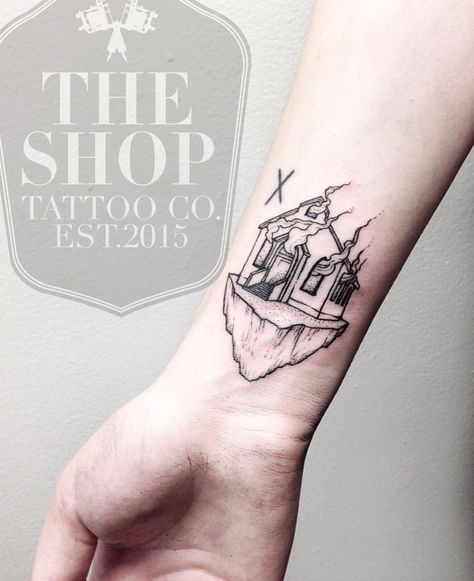 The Shop Tattoo Co best tattoo shop in toronto burning church tattoo geometrical tattoo Geometrical Tattoo, Church Tattoo, Burning Church, Engraving Tattoo, Shop Tattoo, Soul Tattoo, Retro Tattoos, Fire Tattoo, Spooky Tattoos