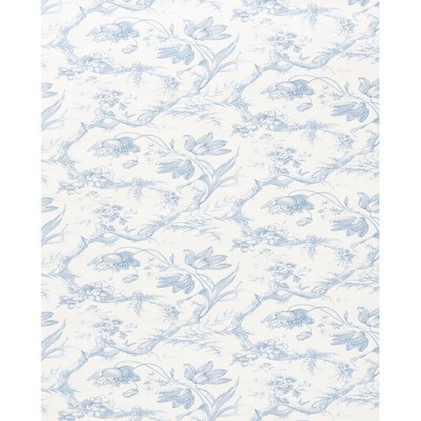 Schumacher Toile De Fleurs 33' L x 27.5" W Roll | Perigold Delft, Blue And White Wallpaper, Ogee Pattern, Copper Plate, W Wallpaper, White Wallpaper, Printed Pillow, Wallpaper Roll, World's Best