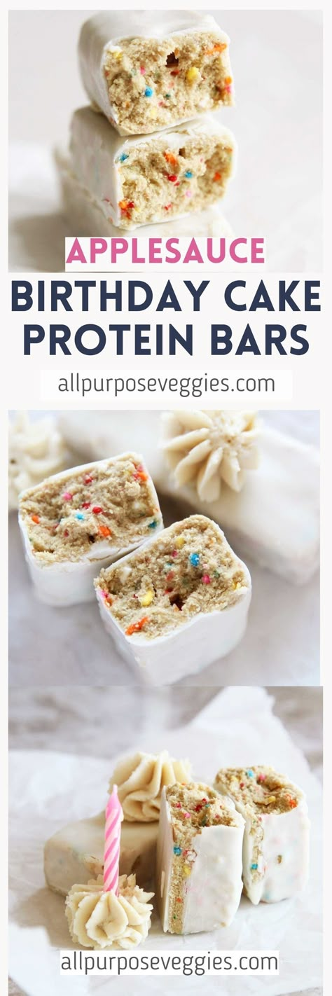 Quest Birthday Cake Bar, Homemade High Protein Bars, Nut Free Protein Snacks, Homemade Protein Bar, Healthy Protein Bars Homemade, Plant Based Protein Bars, Protein Bars Vegan, Protein Breakfast Bars, Birthday Cake Protein Bars