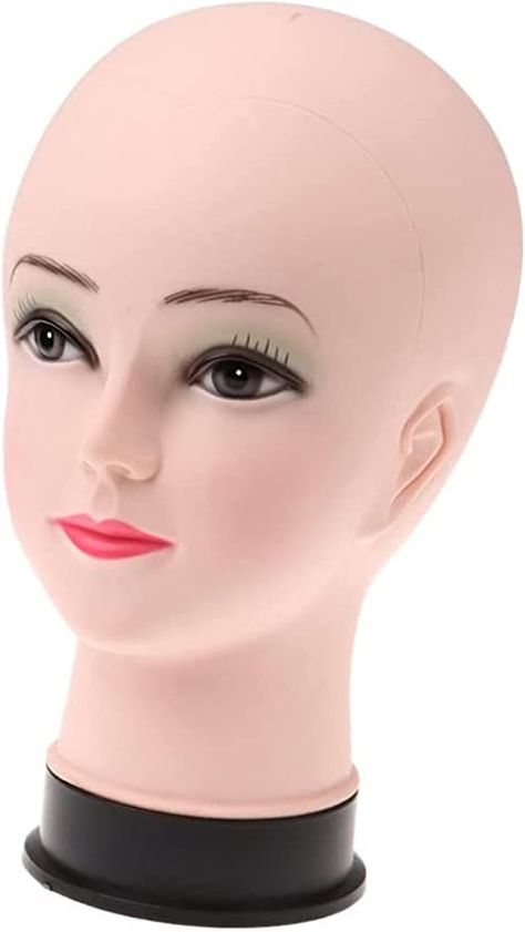 ZHJING Professional 10 '' Female Head Foam Mannequin for Show Wigs Fashion Unisex Headwear Female Head, Mannequin Head, Mannequin Heads, Amazon Prime, Wigs, 10 Things