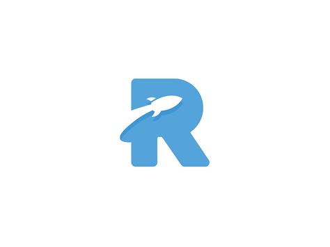 Rocket R by Dan Palmer https://dribbble.com/shots/3200083-Rocket-R #zeeenapp Converse Wallpaper, Wb Logo, Logo Arrow, Logotype Inspiration, Logo Motion, Rockets Logo, Startup Branding, Negative Space Logos, Creative Logos