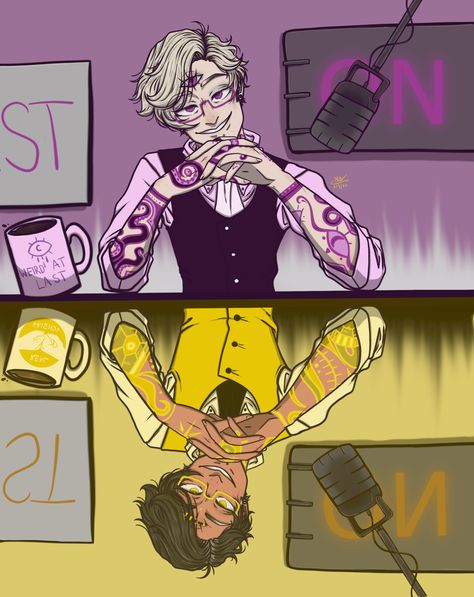 Kevin Welcome To Night Vale Fan Art, Night Vale Kevin, Kevin Night Vale, Cecil Baldwin Fanart, Welcome To Night Vale Kevin, Welcome To Nightvale Fanart, Kevin Wtnv Fanart, Cecil And Carlos Fanart, Carlos And Cecil Fanart