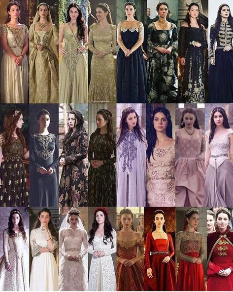 Maddelina Reign Costumes, Reign Outfits, Mary Costume, Reign Tv Show, Reign Mary, Reign Fashion, Reign Dresses, Mary Dress, The Princess Bride