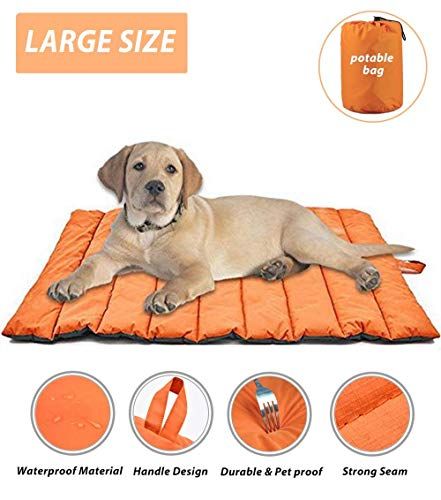 Rat Terrier Dogs, Dogs Diy Projects, Waterproof Dog Bed, Outdoor Dog Bed, Dog Bed Mat, Travel Dog, Diy Dog Bed, Dog Pads, Dog Bed Furniture