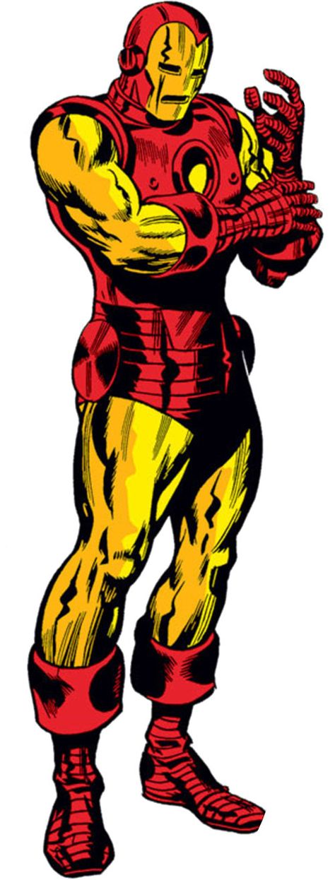 Iron Man by Jack Kirby Jack Kirby Art, Iron Man Comic, Iron Man Art, Iron Man Armor, Univers Dc, Kirby Art, Marvel Comic Character, Marvel Comic Universe, Superhero Comics