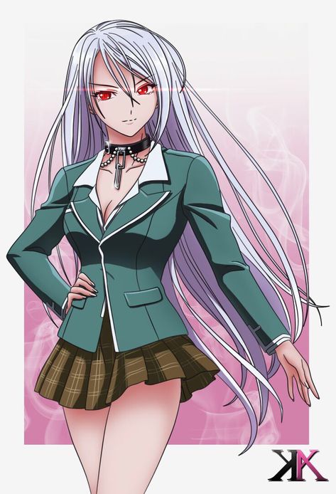 Rosario Vampire, White Hair, The Story, Books Wattpad, Wattpad, Books, Red, Hair, Anime