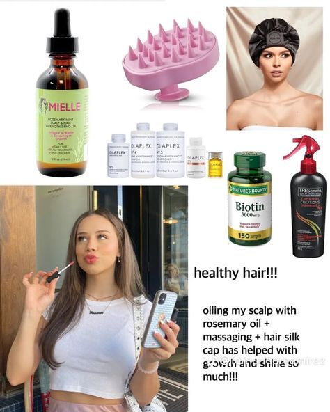 Diy Haircare, Growing Hair Tips, Hair Strengthening Oil, Mielle Organics, Healthy Hair Routine, Growing Hair, Hair Growing Tips, Rosemary Mint, Diy Hair Care