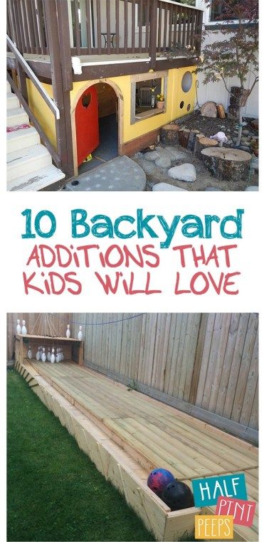 10 DIY Backyard Additions That Kids Will LOVE #diybackyard #diy #backyard #backyardadditions #diybackyardadditions #yard Pergolas, Backyard Additions, Backyard Play Spaces, Kid Friendly Backyard, Outdoor Kids Play Area, Backyard Hangout, Kids Yard, Kids Backyard Playground, Backyard Toys