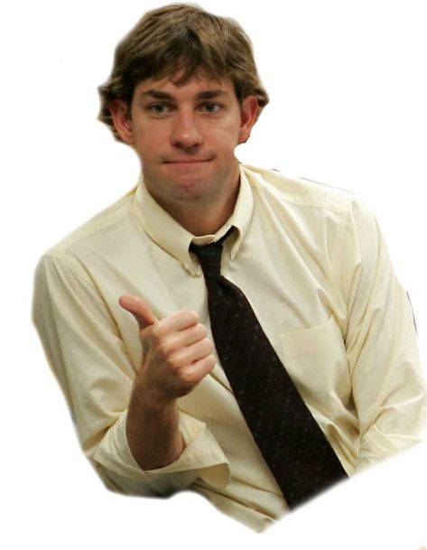 jim halpert the office  thumbs up The Office Quiz, Thumbs Up Sticker, Bobs Burgers Memes, Jim Halpert The Office, Best Of The Office, The Office Stickers, Jenna Fischer, Worlds Best Boss, Office Tv Show