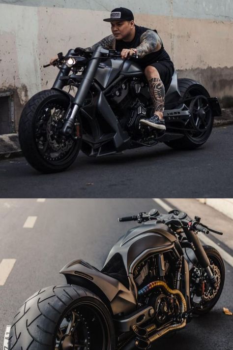 Harley-Davidson V-Rod | darkkustom.com Vrod Custom, Harley Davidson Motorcycles Sportster, V Rod Custom, Harley V Rod, Harley Davidson Night Rod, Harley Davidson Cvo, Custom Motorcycles Harley, Harley Davidson Softail, Harley Davidson Model