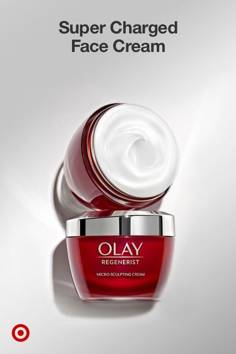 This moisture-binding formula instantly hydrates to improve elasticity & firm your skin for a lifted look. Try Olay Regenerist Micro-Sculpting Cream, designed to visibly diminish wrinkles & fine lines starting day one. Find them at Target. Procter & Gamble, 2021. Plant Based Cookbook, Olay Regenerist, Eyeshadow Base, Cleansing Milk, Cleansing Gel, Skincare Set, Color Therapy, Lip Oil, Party Makeup