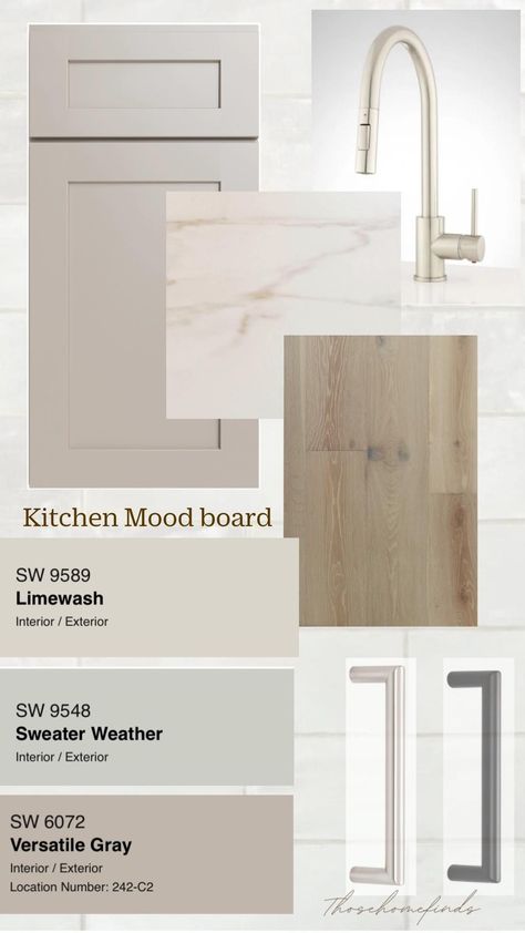 Beach House Vibes, Neutral Kitchen Colors, Neutral Kitchen Designs, Coastal Neutral, Organic Modern Kitchen, Greige Kitchen, Kitchen Light Fixtures, Kitchen Color Palettes, Taupe Kitchen