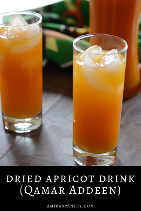 Dried Apricot Recipes, Apricot Juice, Cold Chocolate, Ramadan Recipe, Best Non Alcoholic Drinks, Rose Drink, Dried Apricot, African Foods, Middle East Recipes