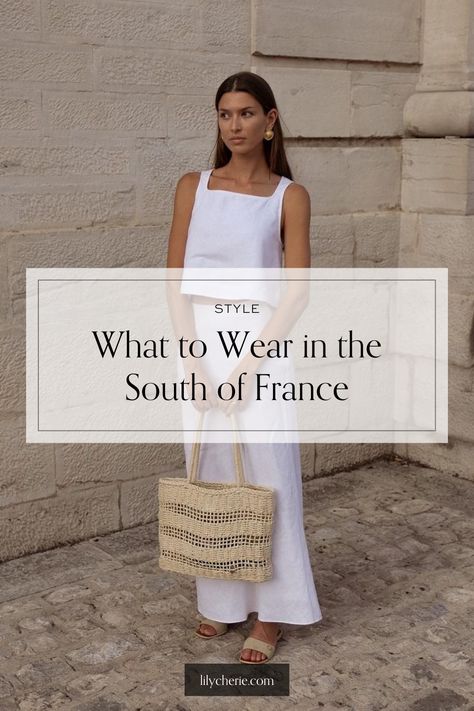 south of france style French Coastal Outfits, Nice France Fashion Summer, St Tropez Dinner Outfit, Summer Outfits South Of France, South Of France Fashion Summer, Minimalist Evening Outfit, South France Fashion, French Riviera Style Outfits Summer, Outfits For French Riviera