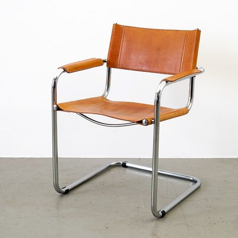 70s Chairs, 1970s Furniture, Bauhaus Furniture, Dinner Chair, Vintage Dinner, Industrial Dining Chairs, Hanging Hammock Chair, Furniture Design Chair, Leather Dining Room Chairs