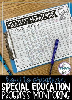 Progress Monitoring Special Education, Data Tracking Sheets, Letter D Crafts, Co Teaching, Data Tracking, Iep Goals, Classroom Management Tips, Progress Monitoring, Special Education Teacher