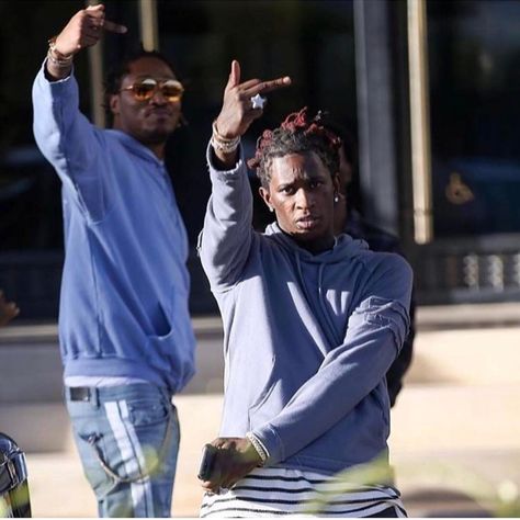 104.5k Likes, 1,091 Comments - ""JEFFERY"" (@thuggerthugger1) on Instagram: “Explaining...” Young Thug Fashion, Thug Fashion, Lil Boosie, Future Rapper, Yo Gotti, 2 Chainz, Hip Hop And R&b, Reaction Memes, Gucci Mane