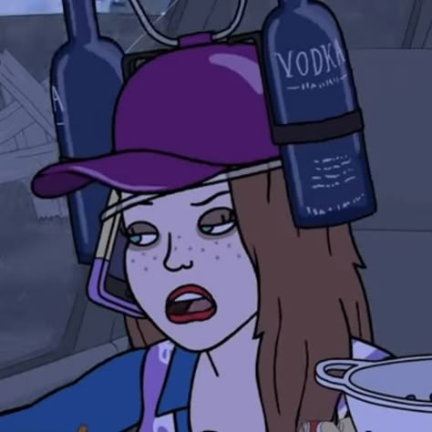 Sarah Lynn Bojack Horseman, Bojack Horseman Sarah Lynn, Sarah Lynn, Bojack Horseman, Beer, Purple