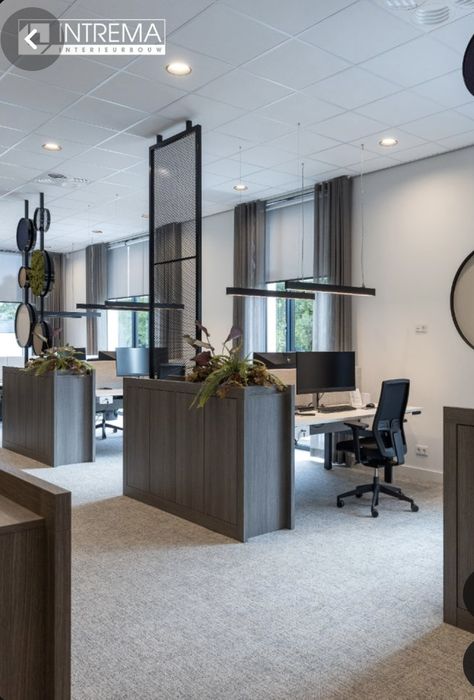 Open Space Office Ideas, Corporate Office Cubicle Design, Coworking Office Design Workspaces, Corporate Office Space Design, Open Space Office Design Ideas, Open Office Design Workspaces Interiors, Modern Commercial Office Design, Open Space Office Interior Design, Office Ideas Corporate