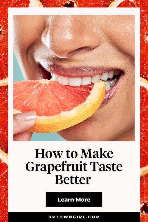 How To Make Grapefruit Taste Better, How To Eat A Grapefruit, Best Way To Eat Grapefruit, Fresh Grapefruit Recipes, Ways To Eat Grapefruit, Grapefruit Diet Plan, Flat Tummy Tips, Grapefruit Recipes, Eating Watermelon