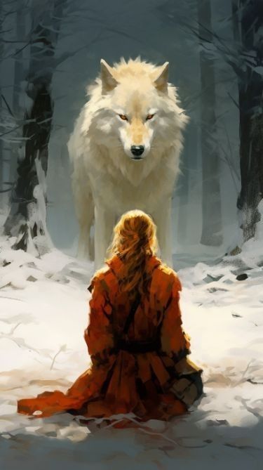 Red Riding Hood Art, Wolf Illustration, Wolves And Women, Fantasy Wolf, Illustration Portrait, Wolf Wallpaper, Wolf Girl, White Wolf, Female Character