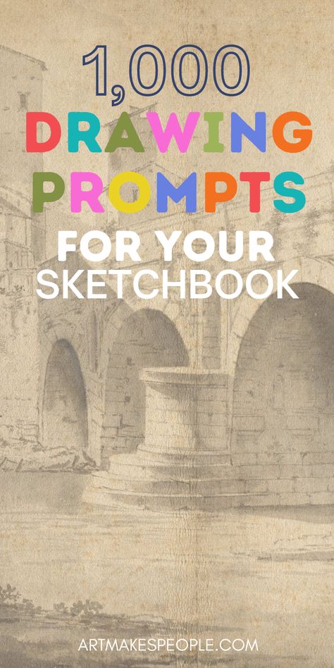 Over 1,000 drawing prompts for ideas for your sketchbook! Never run out of ideas again 👌🏽 Drawing Prompts For Art Block, Sketchbook Ideas For Middle School, Prompts For Creativity, Simple Art Prompts, High School Art Prompts, Drawing Ideas List Oc, Freehand Drawing Ideas, Sketchbook Prompts For Middle School, Sketchbook Daily Drawing Challenge